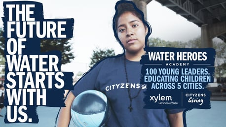 Xylem e Cityzens Giving lançam programa que fornecerá educação vital sobre a Àgua a 5 000 jovens
