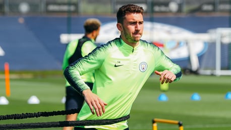 FINAL STRETCH: A focused Aymeric Laporte