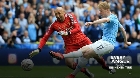 Every Angle: Kevin De Bruyne v Watford