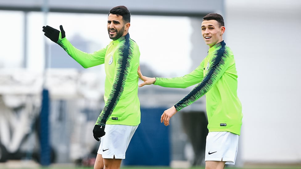 I'M WITH HIM : Riyad and Phil demand the ball