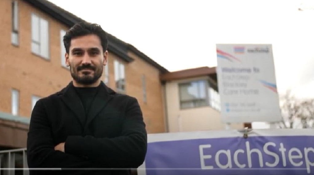 Gundogan reveals pride at Integrated Care ambassadorship 