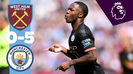 West Ham 0-5 City: Full match replay