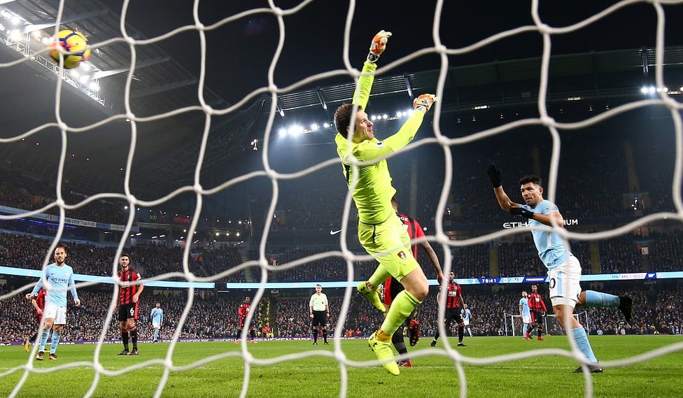 LAST OF 2017 : Sergio signs off 2017 with a goal against Bournemouth