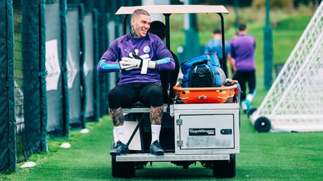 Training: Players back at CFA ahead of Norwich 