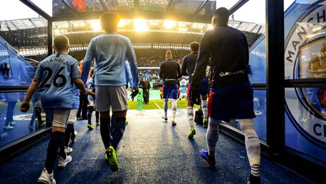 City 2-3 Crystal Palace: Tunnel Cam