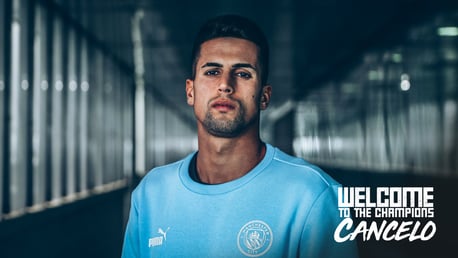 WELCOME: Joao Cancelo.