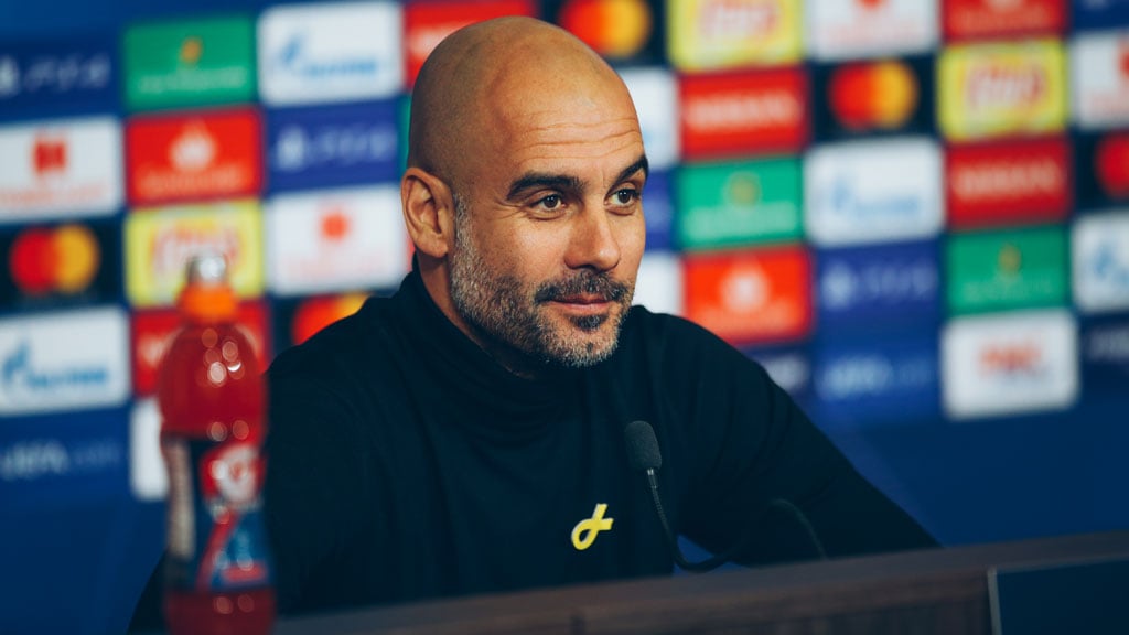 PRESS CONFERENCE: Pep Guardiola addresses the media ahead of the game