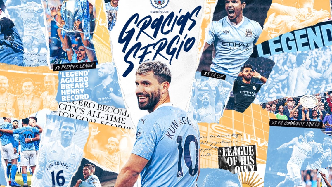 Relive all of Sergio Aguero’s City goals