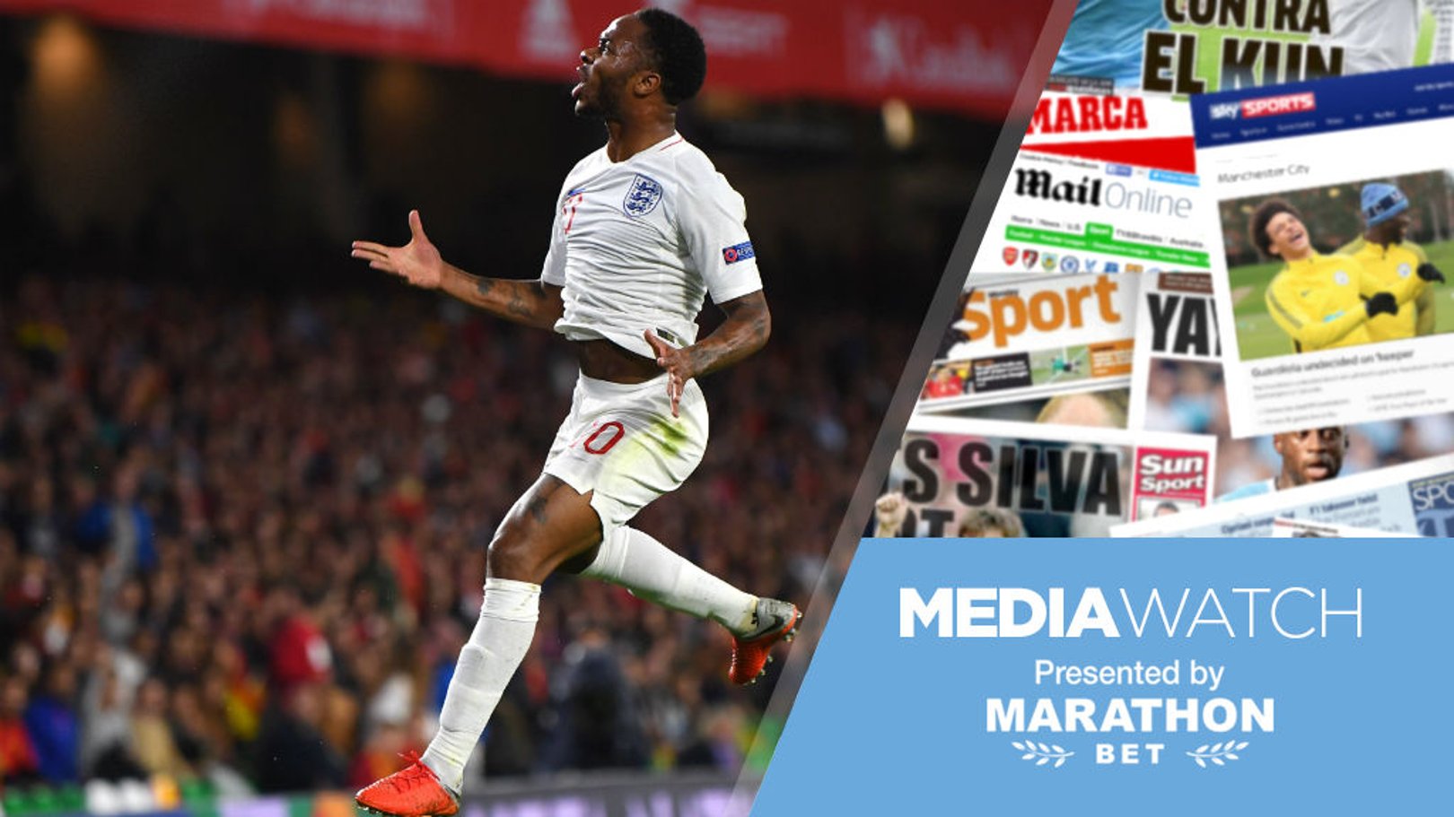 Media: Sterling can smash records for England