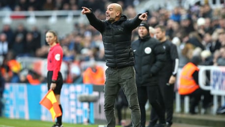 PEP TALK: The boss points the way