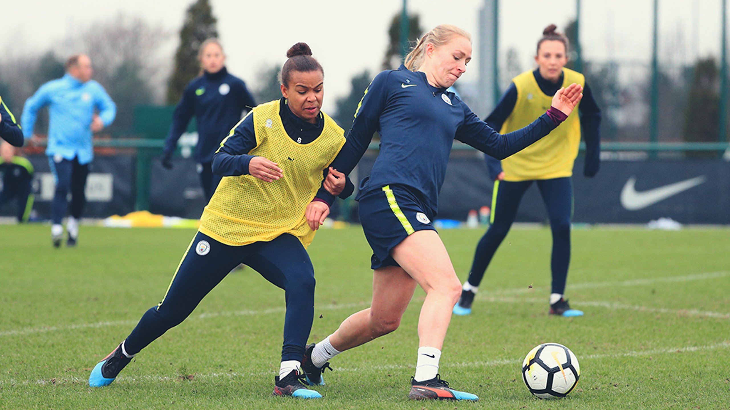 Training: City step up for Conti Cup clash