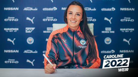 WONDERWEIR: Manchester City are delighted to announce Caroline Weir has committed her immediate future to the Club.