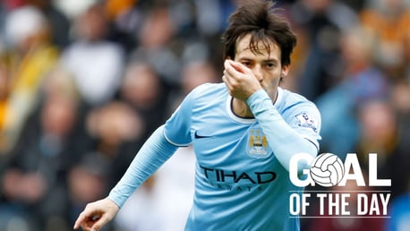 Manchester City Goal of the Day: David Silva v Hull