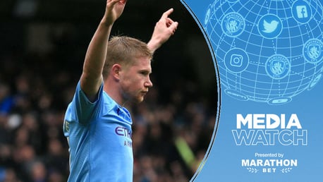 MEDIA WATCH: KDB is ranked as the best in the Premier League so far this season