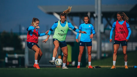 Training with Chelsea in our sights