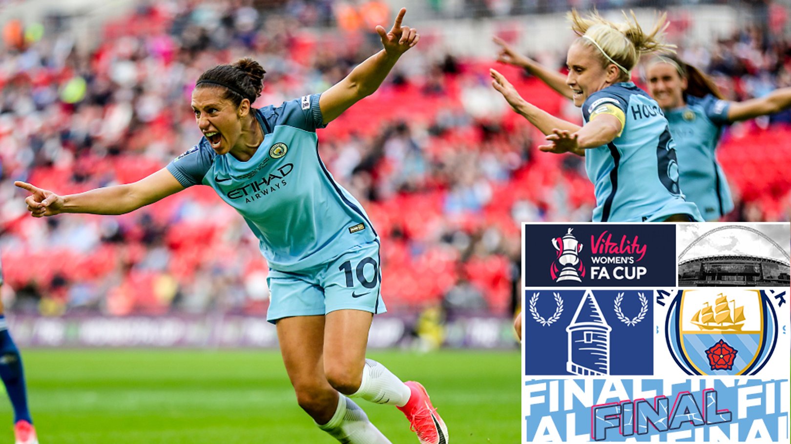 Carli Lloyd joins WNRH line-up for Women's FA Cup Final