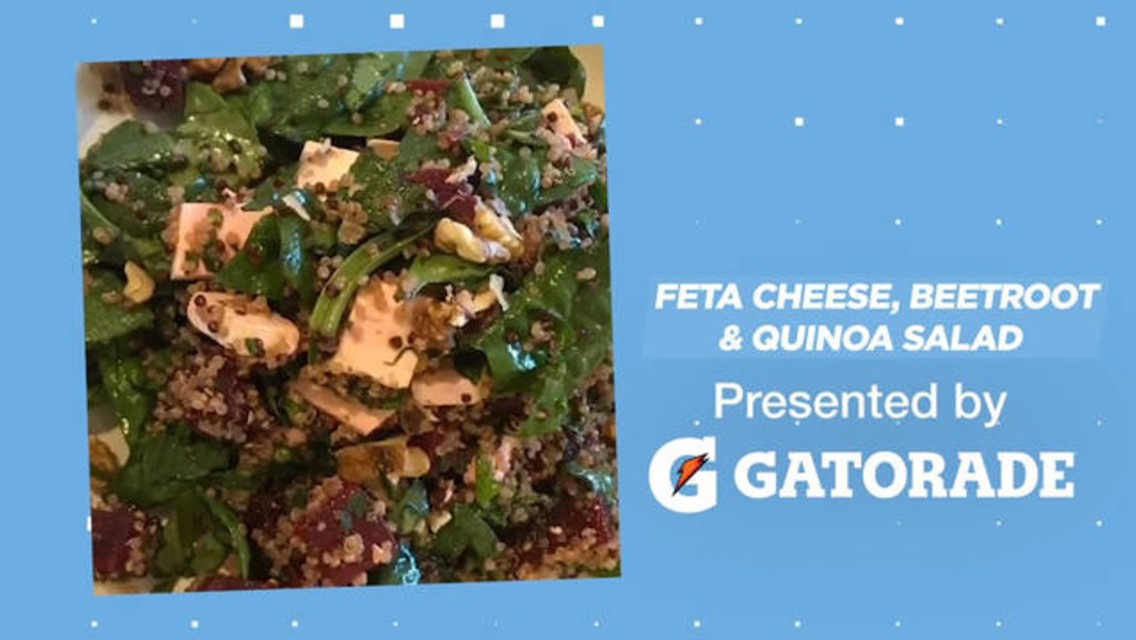 Cooking with City: Feta, beetroot and quinoa salad