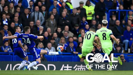 Goal of the Day: Aguero v Chelsea 2016