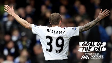 Goal of the Day: Bellamy v Chelsea, 2010