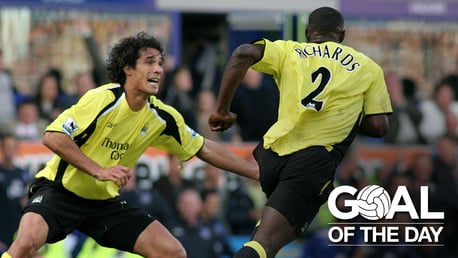 Goal of the Day: Micah Richards v Everton 2006