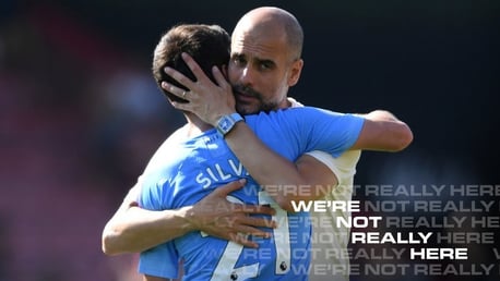 Guardiola salutes Silva after man-of-the-match display 