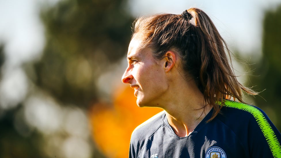 WULLAERT : Tessa prepares for our upcoming FA WSL game.