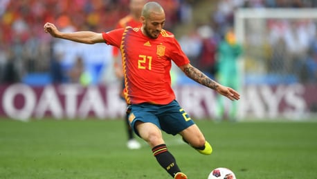 SILVA SERVICE: David has retired from international football having made 125 appearances for Spain