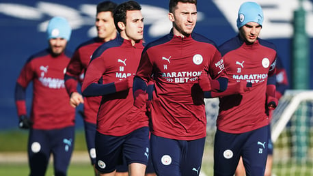 Training: Squad recover after FA Cup exertions 