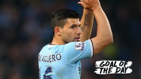 Goal of the day: Sergio Aguero v West Brom