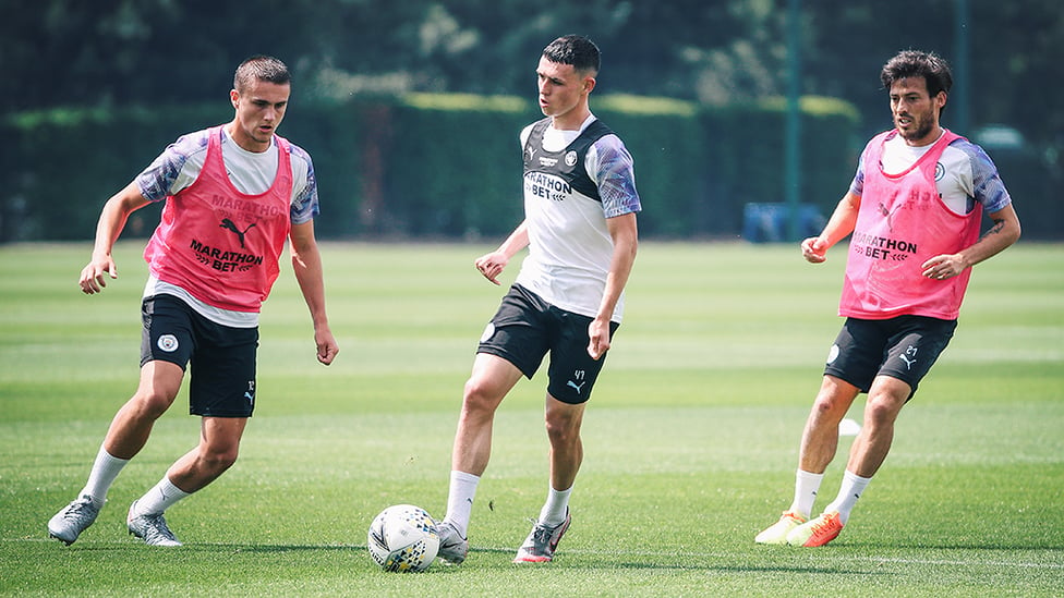 ONE OF OUR OWN : Phil Foden will look to continue his fine form