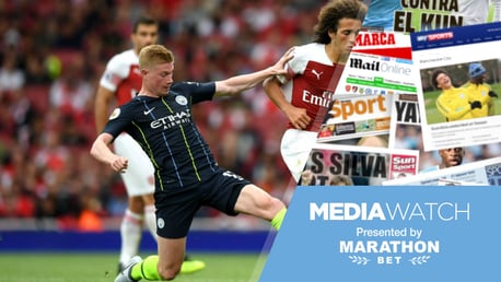 MEDIA WATCH: City are hailed as title contenders in today's papers 