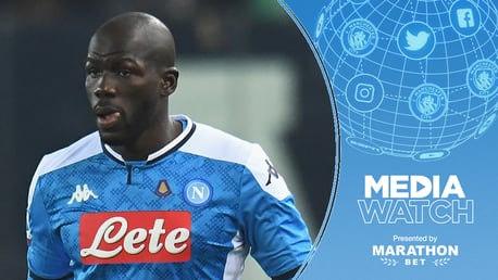MEDIA WATCH: Kalidou Koulibaly has been linked with a move