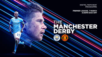 City v United: FREE digital matchday programme