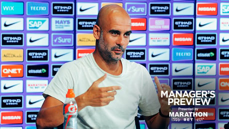 PRESS CONFERENCE: Pep Guardiola addresses the media ahead of the game