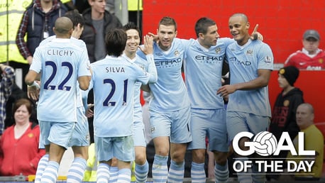 Goal of the Day: Dzeko v United