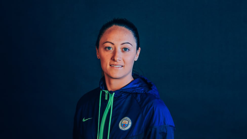 TRUE BLUE : Megan Campbell is ready to play her part in City's continued quest for success