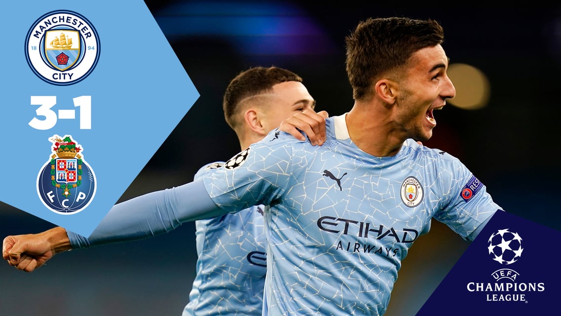 Full-match replay: City 3-1 Porto