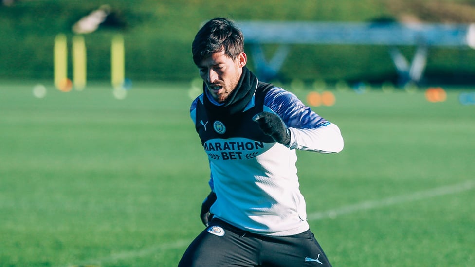 SUPER SILVA : Great to see David Silva nearing a return to action!