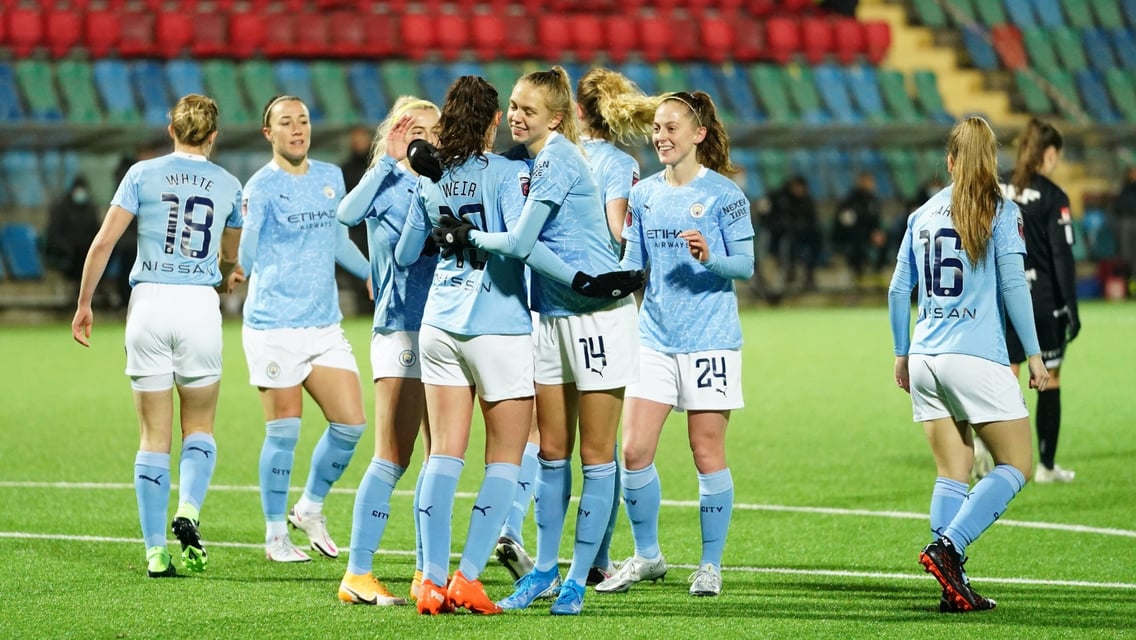 UWCL highlights: Göteborg 1-2 City