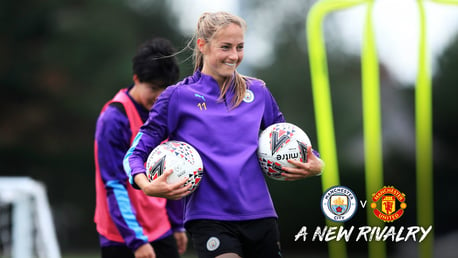 MATCH READY: Janine Beckie is looking forward to being part of the first Manchester derby in the FA WSL.