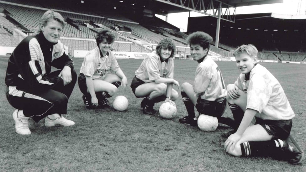 BACKING : Colin Hendry became the Ladies Team President in March 1990