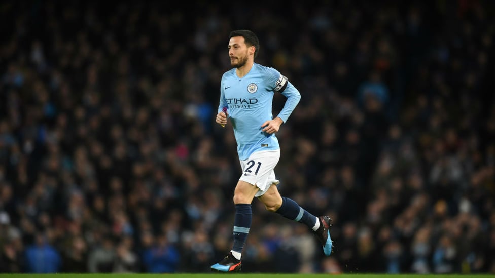 PUPPET MASTER : David Silva pulling the strings in midfield.