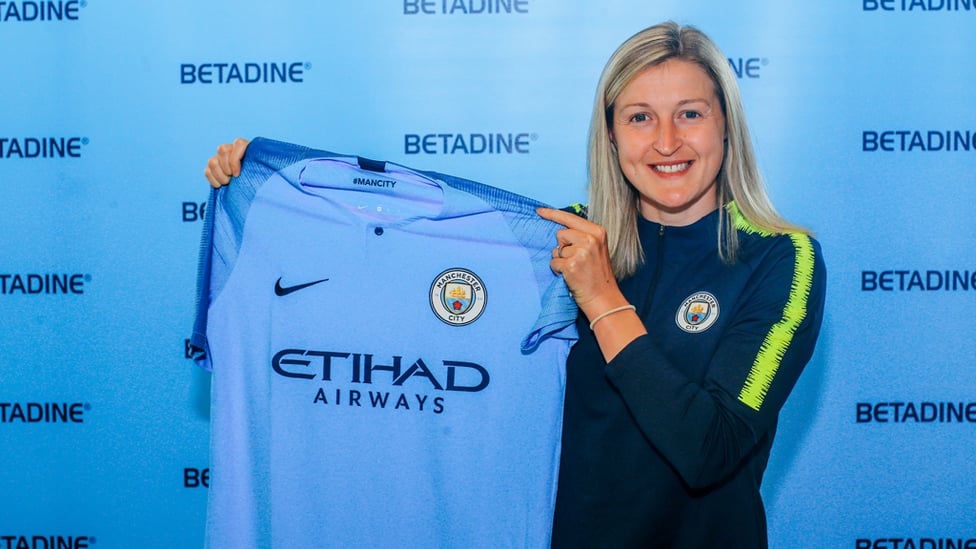 BLUE GOLD : Ellen won the FA WSL Golden Boot for a prolific 2017/18 campaign