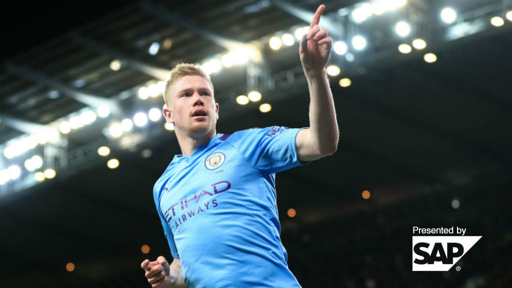 Kevin De Bruyne City career stats