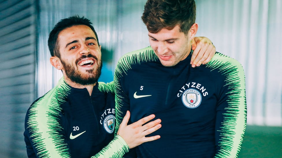 A WORD OF ADVICE... Bernardo Silva and John Stones