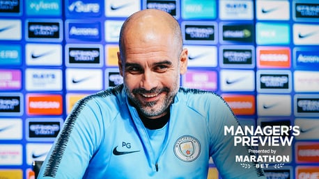 PREVIEW: Pep addresses the media...