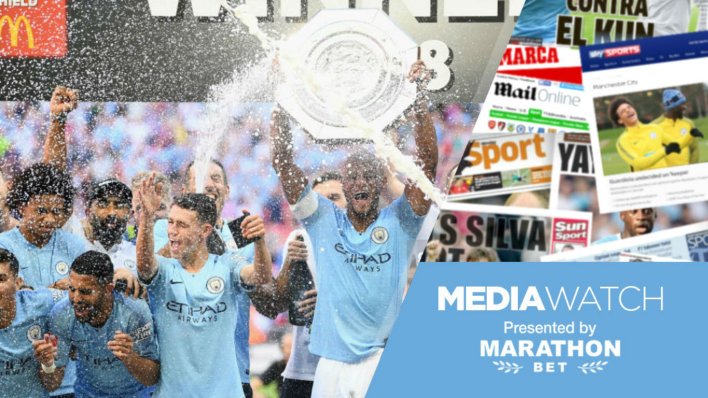 WEMBLEY WIZARDS: Manchester City opened the season in fine style with an impressive 2-0 Community Shield win over Chelsea