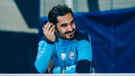 Ilkay Gundogan brings Christmas joy to care services