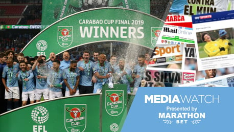 Media Watch: City hailed after historic Cup double