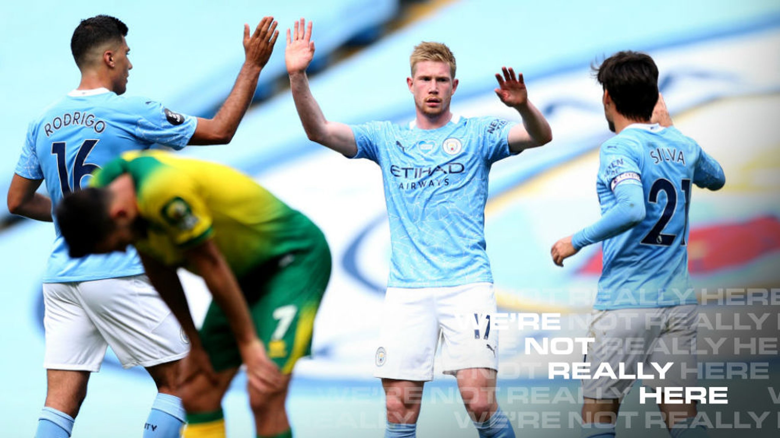 De Bruyne at the double as ton-up City sign off in style